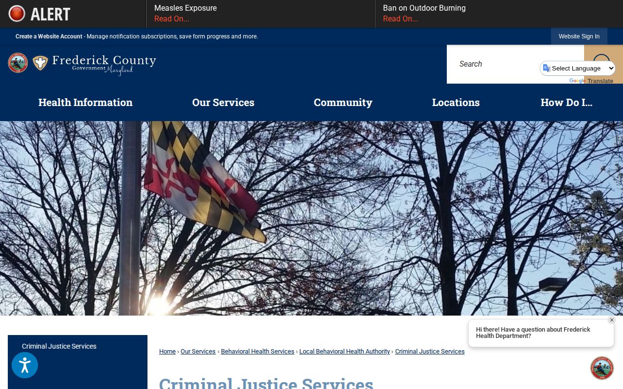 Frederick County Project 103 resources after inmate release